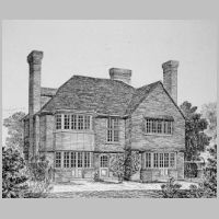 Newton, House at Chislehurst, 1889, on chislehurst-society org uk.jpg